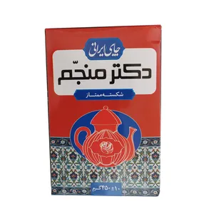 چای سیاه شکسته ممتاز دکتر منجم - 450 گرم 