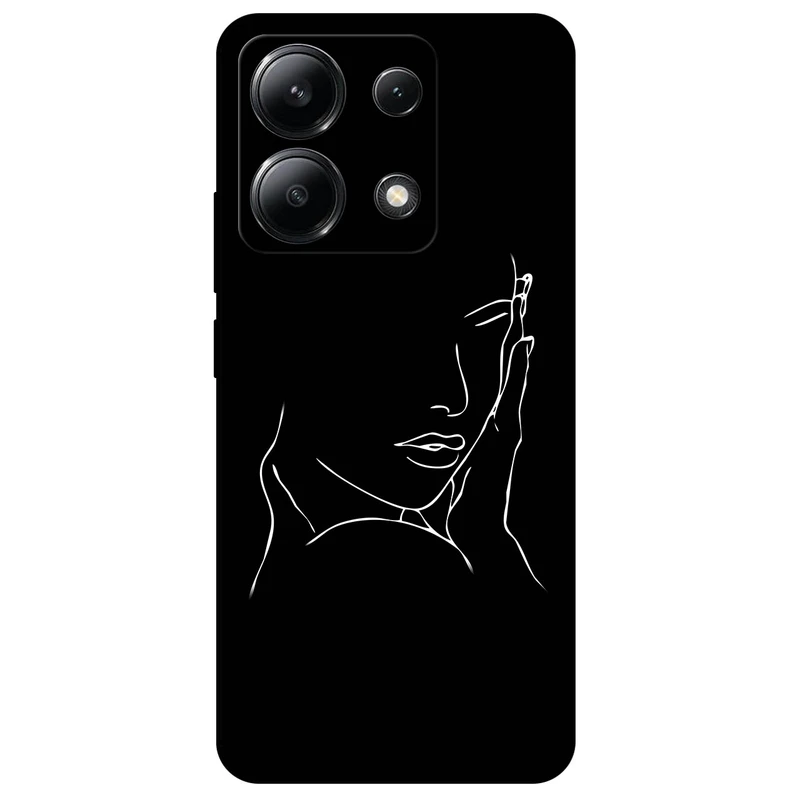 کاور مگافون طرح دخترانه مدل 8153 مناسب برای گوشی موبایل شیائومی Redmi Note 13 4G