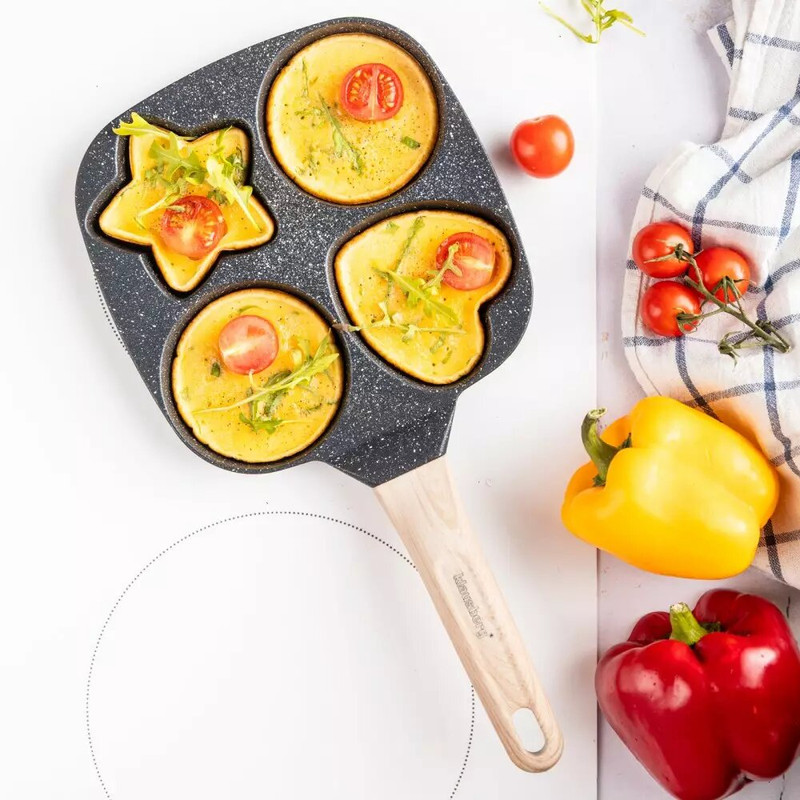 تابه گرانیتی مدل قلب و ستاره کد ۲۳۰ سایز ۱۸