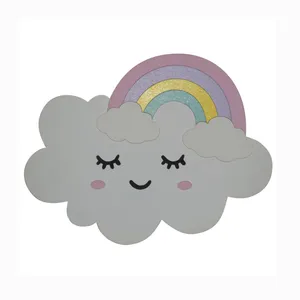 چراغ خواب اتاق کودک مدل ابر رنگین کمان کد 2