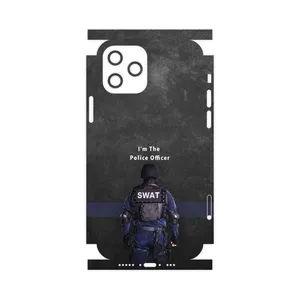 MAHOOT Police Officer-FullSkin Cover Sticker for Apple iPhone 12 Pro