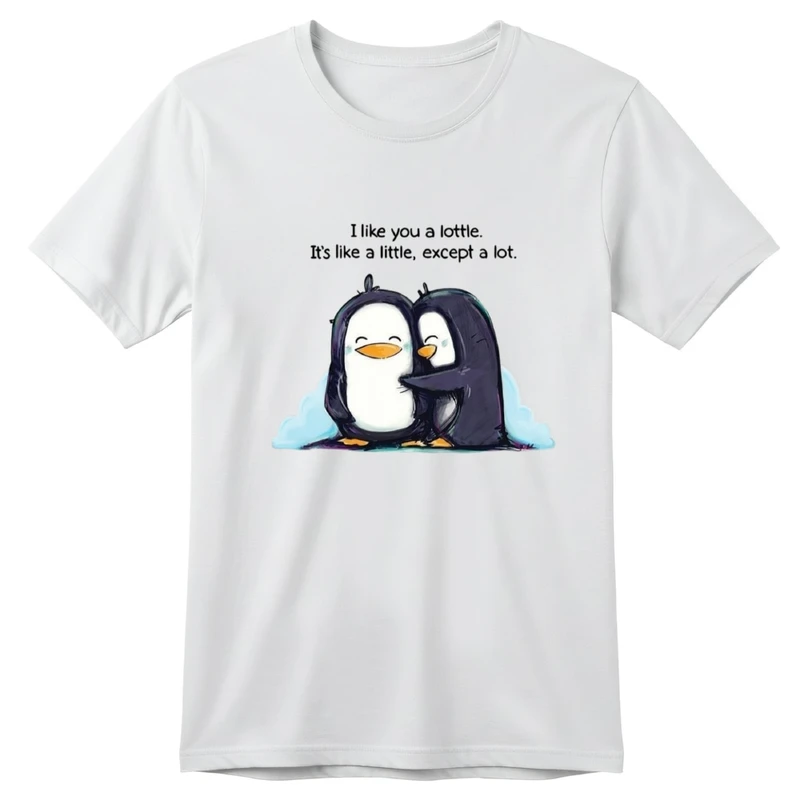 تی‌شرت آستین کوتاه بچگانه مدل پنگوئن بغل کد v1 