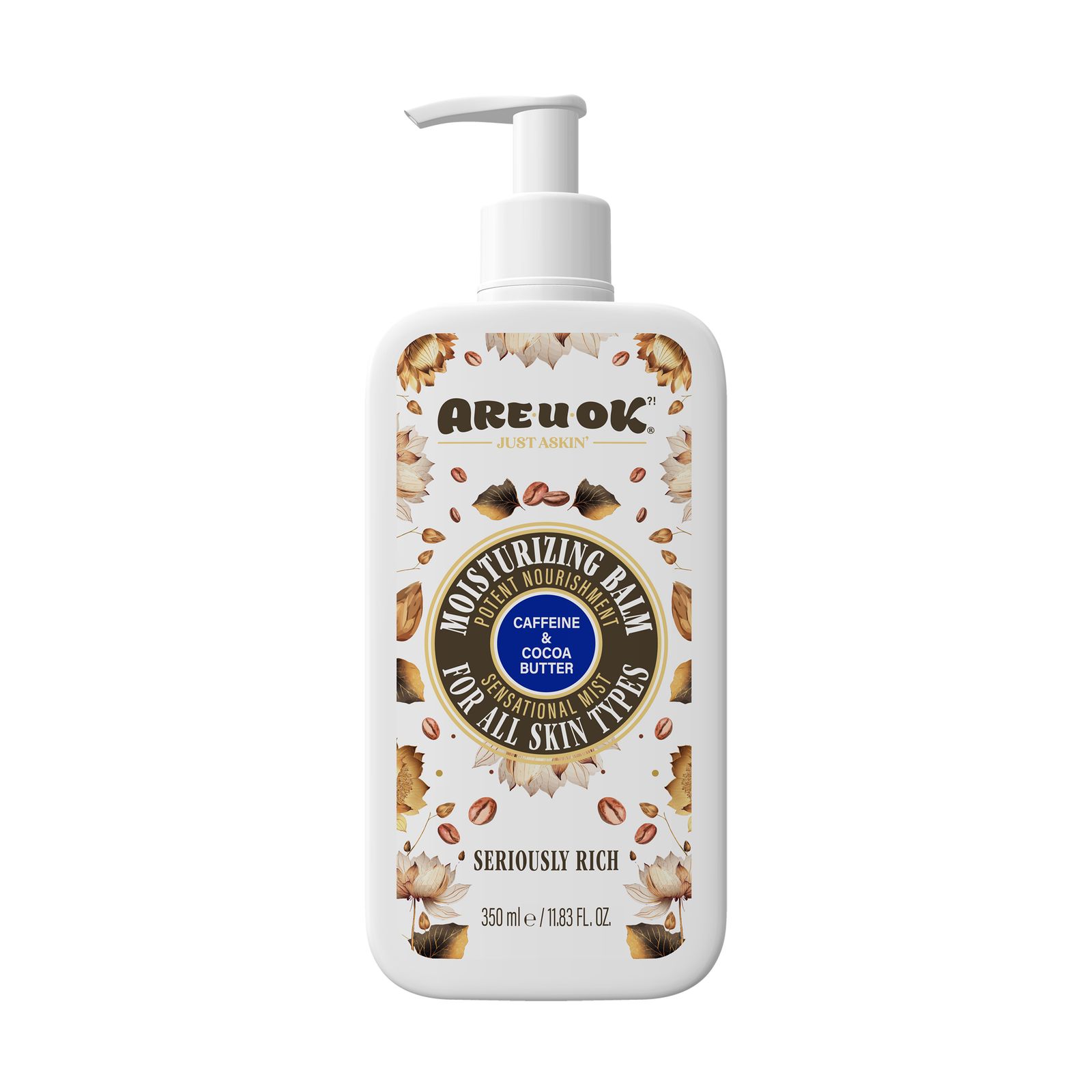 بالم مرطوب‌کننده مدل caffeine and cocoa butter حجم 350 میلی‌لیتر -  - 2