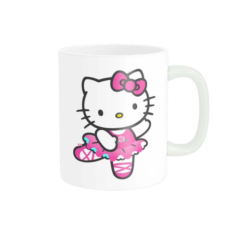 ماگ پاد آفرین طرح کارتون هلو کیتی hello kitty کد 3152