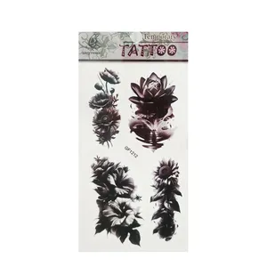  تتو موقت طرح گل کد 95