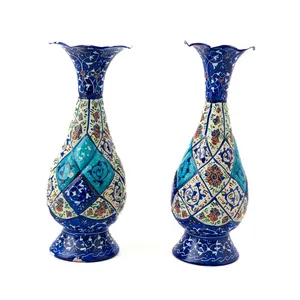 گلدان میناکاری مدل M25 بسته دو عددی