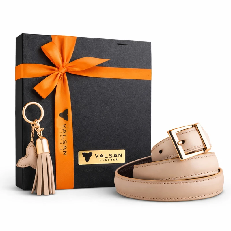ست هدیه زنانه چرم یلسان مدل آتیس کد 067-04-PRM-GN