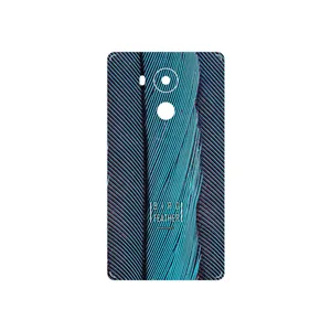 MAHOOT Turquoise feathers Cover Sticker for Huawei Mate 8