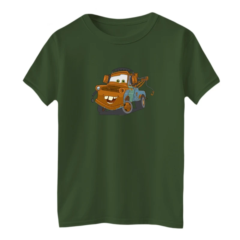 تی شرت آستین کوتاه بچگانه مدل ماشین ها کد04
