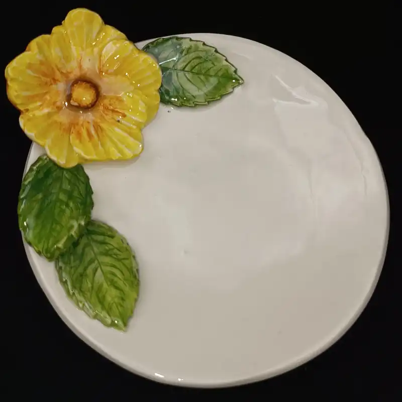 ست فنجان و نعلبکی سرامیکی هیوا طرح پامچال کد 11431553