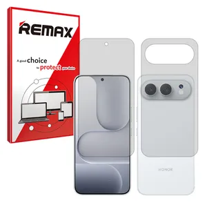 Remax Transparent Screen Protector Full Screen Model Suitable for Honor 500 Mobile Phone along with the back protector