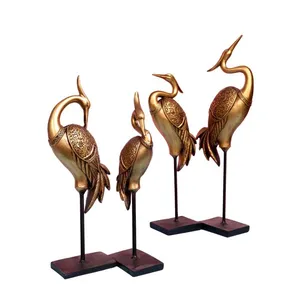 مجسمه طرح فلامینگو بسته 4 عددی
