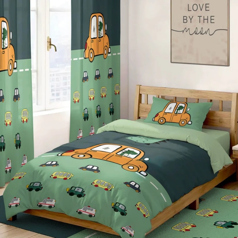 سرویس خواب 1 نفر 4 تکه مدل ماشین کد 380