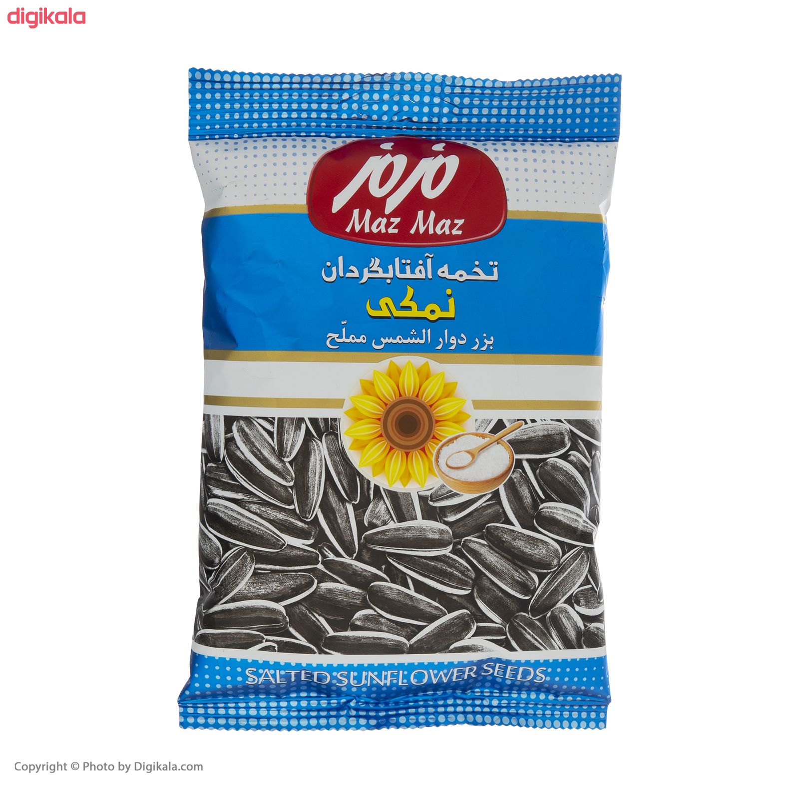 تخمه آفتابگردان نمکی مزمز - 105 گرم main 1 2