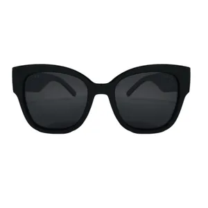 عینک آفتابی زنانه مدل گربه ای دسته برجسته پلاریزه کد 96 UV400