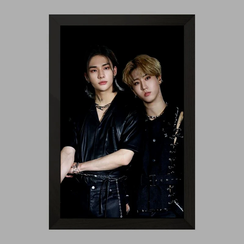 تابلو خندالو مدل جیسونگ و فلیکس گروه استری کیدز Stary Kids  کد 16907