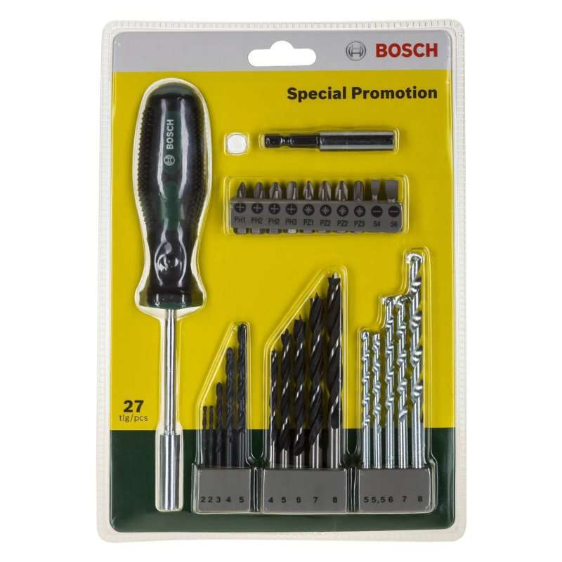 مته و سری پیچ گوشتی بوش مدل Special مجموعه 27 عددی