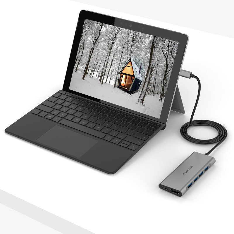 هاب 6 پورت USB-C لنشن مدل C35