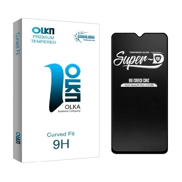 محافظ صفحه نمایش شیشه ای کولینگ مدل OLKA  Glass Super-D مناسب برای گوشی موبایل سامسونگ GALAXY A20 \ A30 \ A50