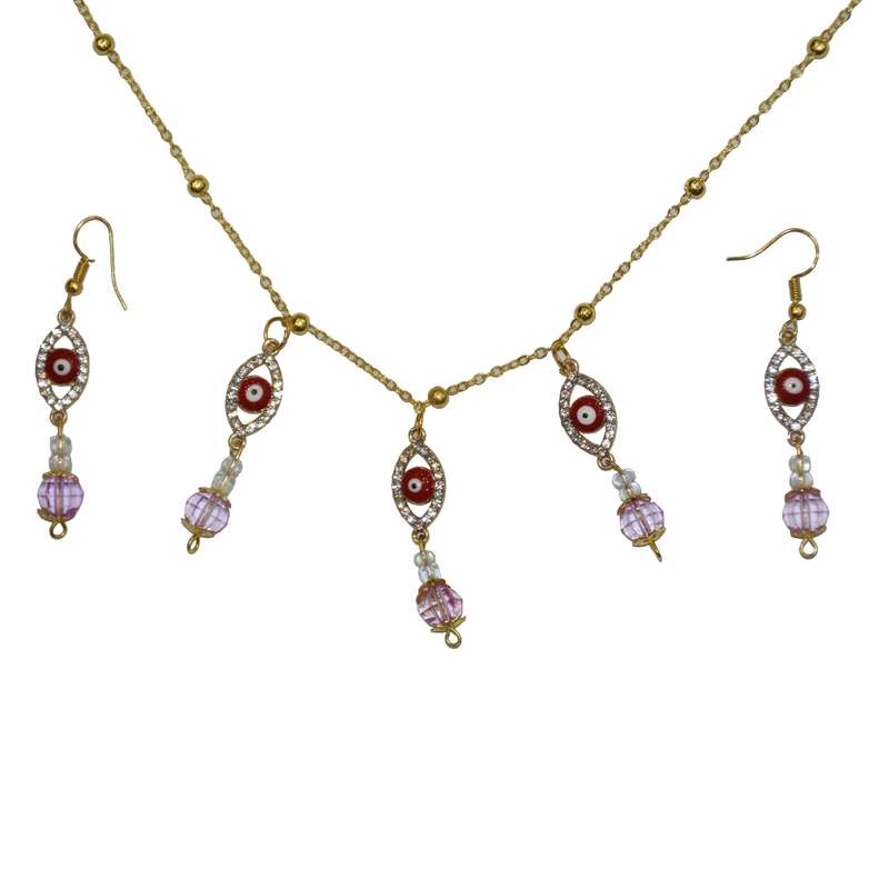 نیم ست زنانه مدل چشم کد 151