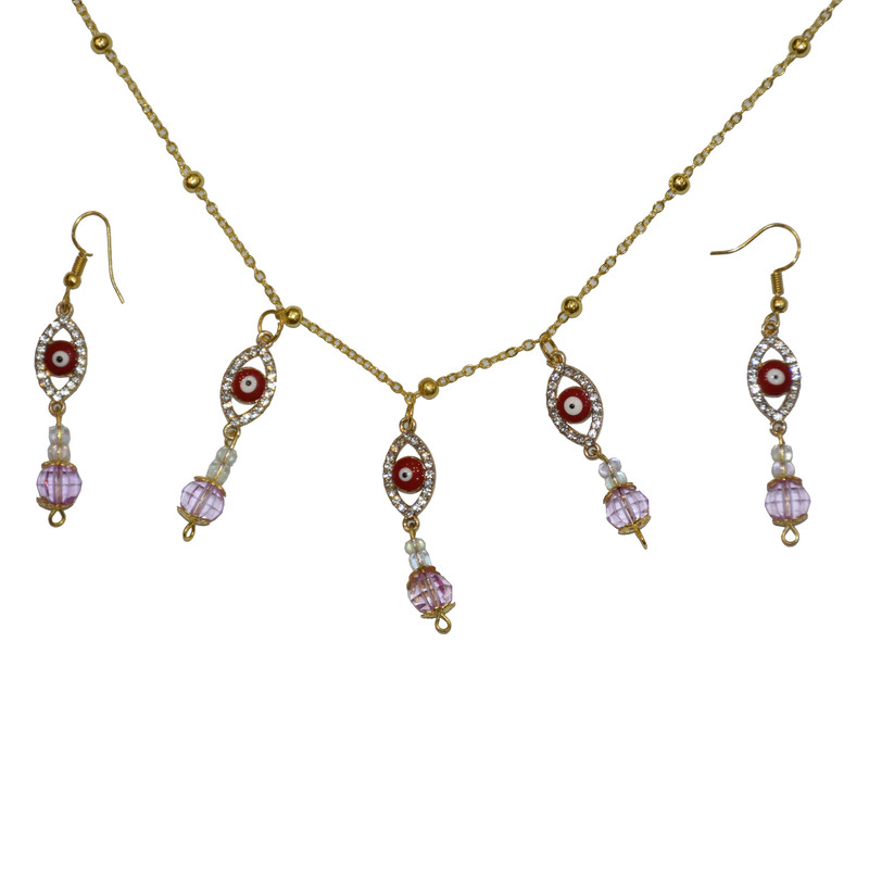 نیم ست زنانه مدل چشم کد 151