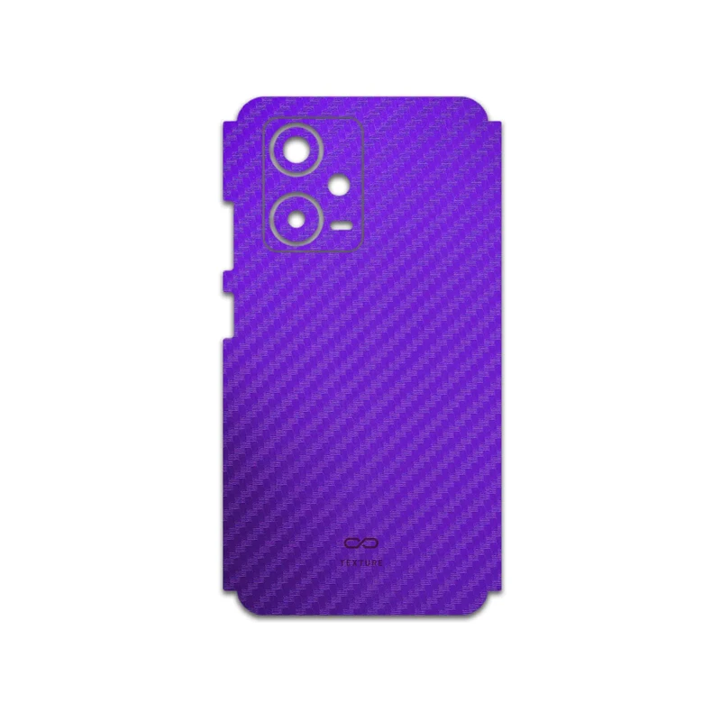 برچسب پوششی ماهوت مدل Purple-Fiber مناسب برای گوشی موبایل شیائومی Redmi Note 12 Pro Plus