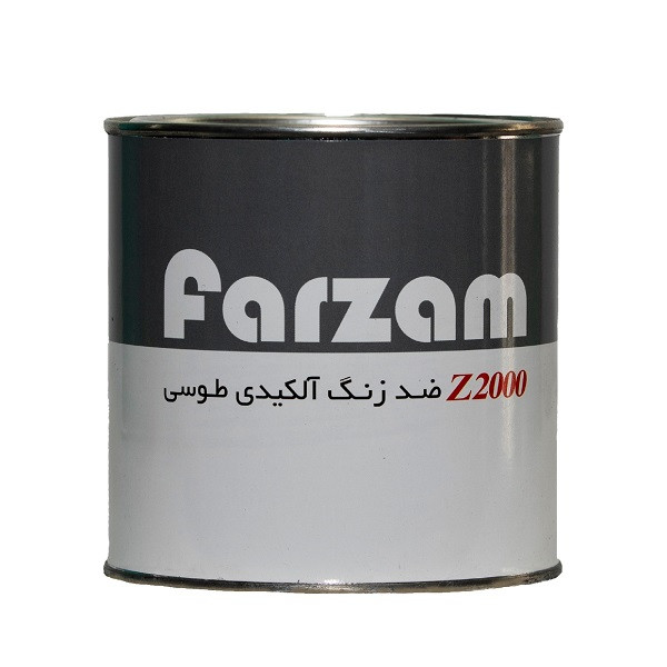 ضد زنگ طوسی فرزام کد 610 حجم 5 لیتر