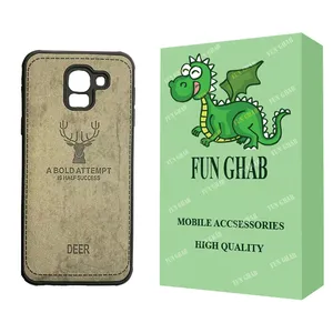 کاور فان قاب مدل گوزنی مناسب برای گوشی موبایل سامسونگ Galaxy J6