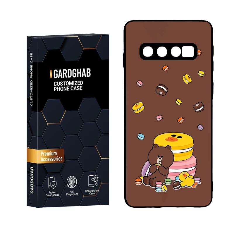 کاور گارد قاب مدل پشت گلس فانتزی مناسب برای گوشی موبایل سامسونگ Galaxy S10