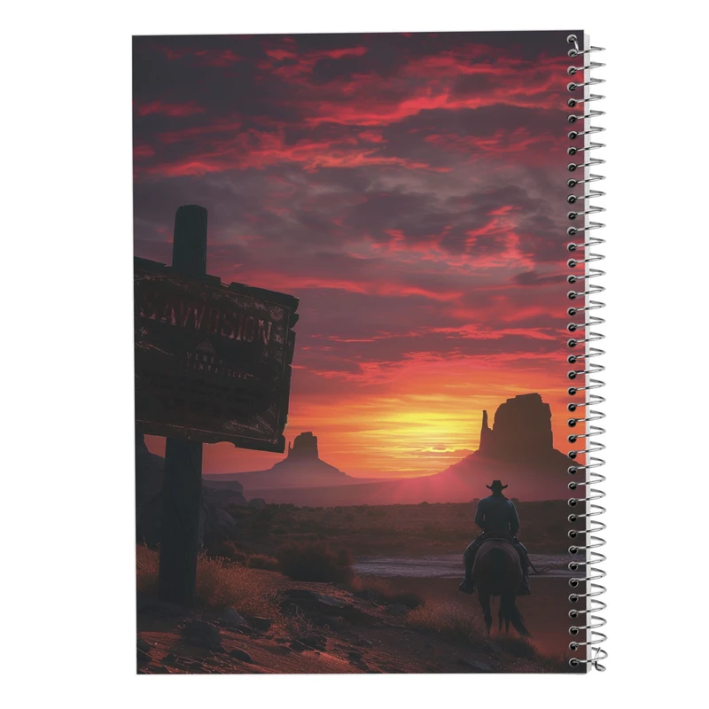 دفتر مشق 50 برگ مدوپد مدل رد دد red dead کد DF13499