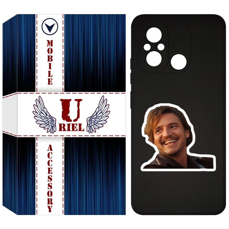 کاور یوریل مدل KSH کد 83 طرح لبخند مناسب برای گوشی موبایل شیائومی Redmi 12C