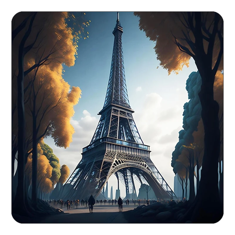 مگنت کاکتی طرح پاریس Paris مدل mp59763