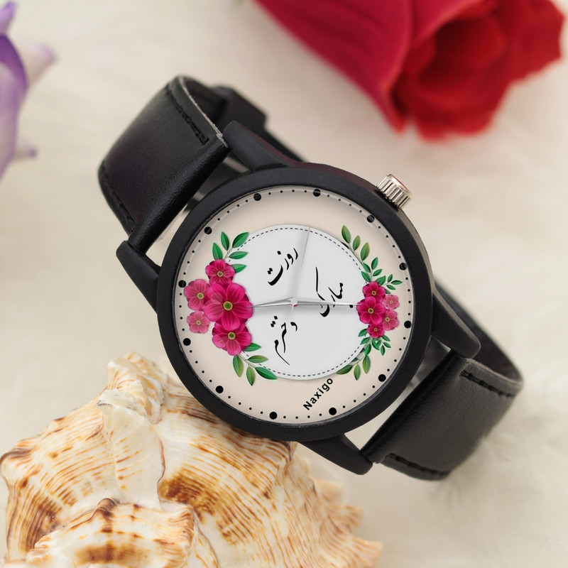 ساعت مچی عقربه ای ناکسیگو مدل روز دختر کد LF12591 ساعت مچی عقربه ای ناکسیگو مدل روز دختر کد LF12591