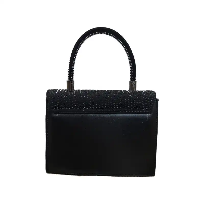 کیف مجلسی زنانه مدل دسته دار نگین کریستال