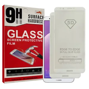 Glass Resistant model glassy screen protector suitable for Huawei Y7 Prime 2019 mobile phone pack of two