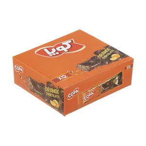 ویفر کاکائویی کوپا با طعم نارگیل - 40 گرم بسته 12+2  عددی 