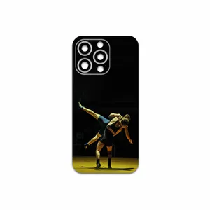 MAHOOT Wrestling Cover Sticker for Apple iPhone 13 Pro Max