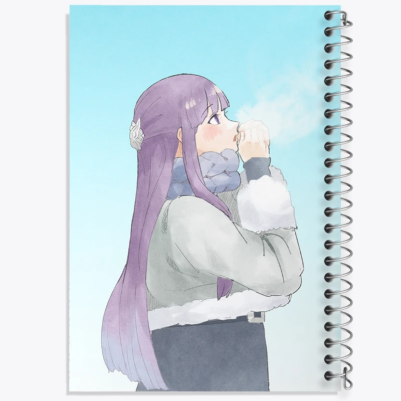 دفتر لیست خرید 50 برگ خندالو طرح فرن انیمه فریرن کد 32563