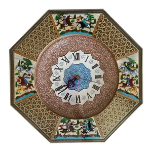 ساعت دیواری خاتم کاری کد 99