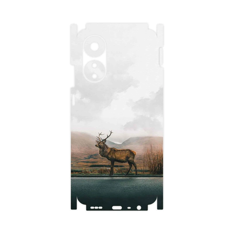 برچسب پوششی ماهوت مدل Horned_Deer-FullSkin مناسب برای گوشی موبایل اپو A78 4G