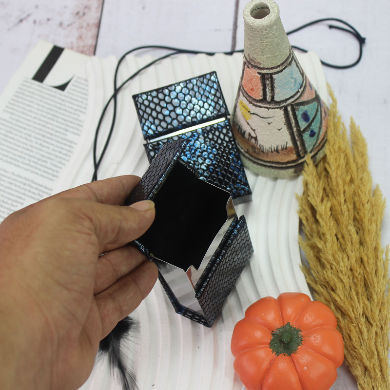 جا سیگاری مدل پوست ماری کد SMK-0103