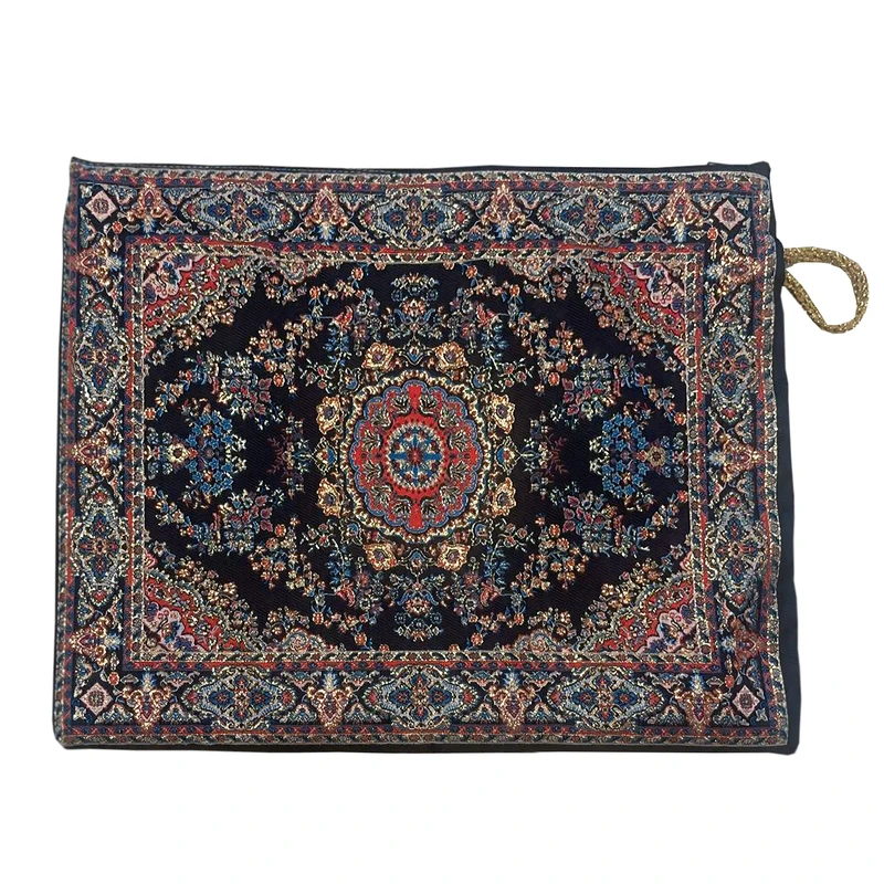 کیف مدارک مدل زیپ دار طرح فرش کد 2565