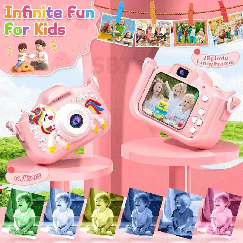 عکس شماره 3 : دوربین دیجیتال کودک مدل cute unicorn