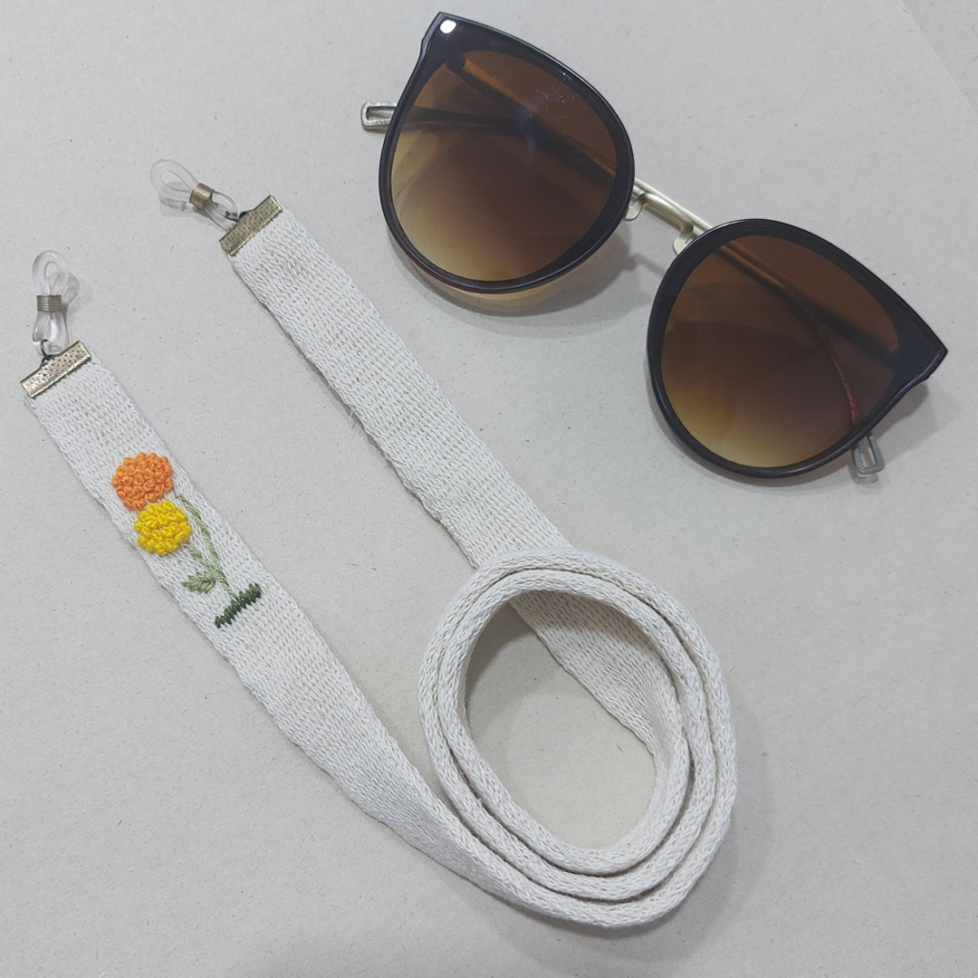 بند عینک مدل گلدوزی شده لنا -  - 2