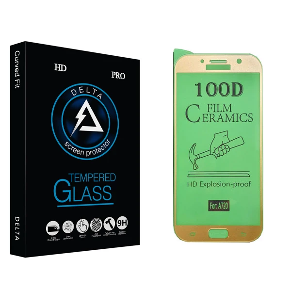 محافظ صفحه نمایش سرامیکی دلتا مدل HD مناسب برای گوشی موبایل سامسونگ Galaxy A7 2017/ A720