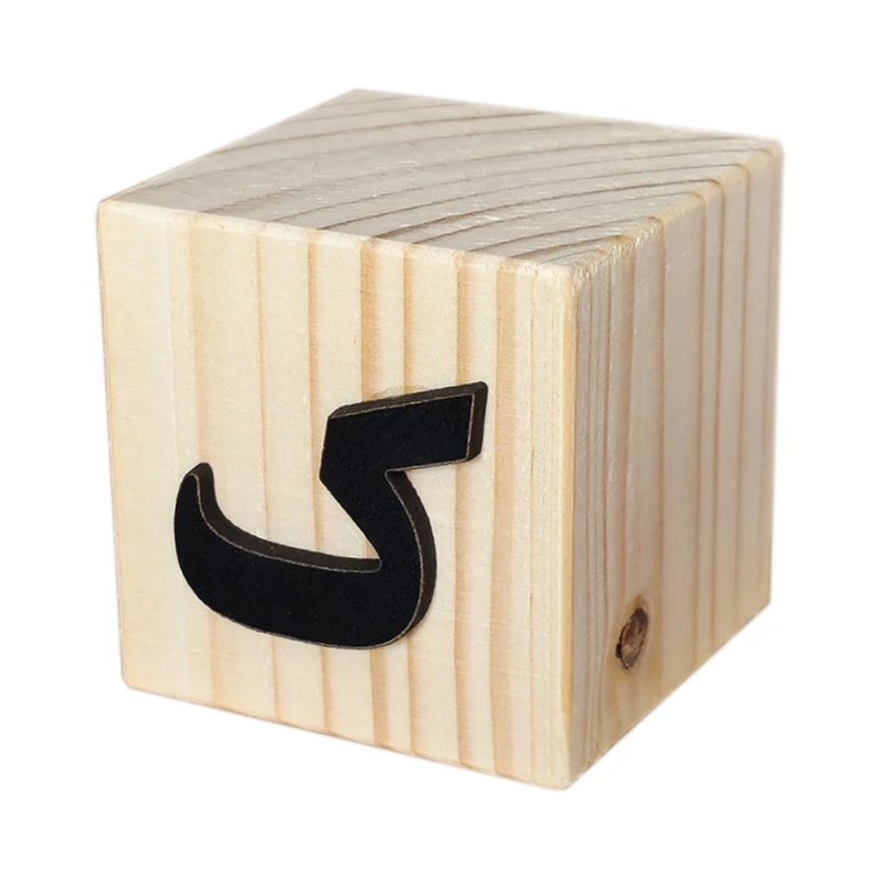 استند رومیزی تزیینی مدل مکعب اسم فارسی طرح حرف  ک