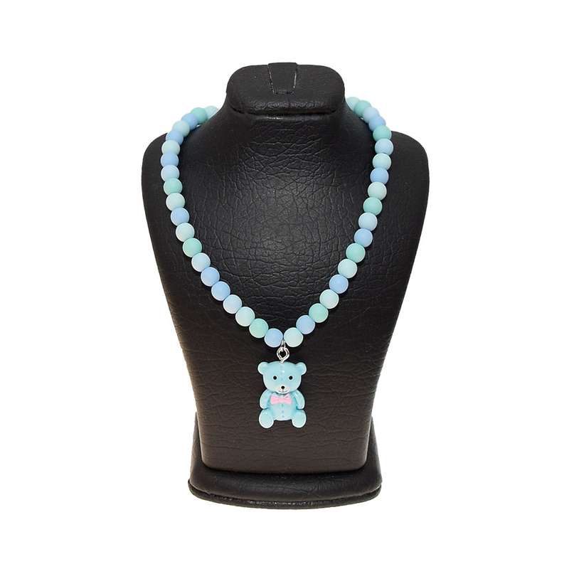 گردنبند دخترانه دلنار گالری مدل تدی و پاپیون گردنبند دخترانه دلنار گالری مدل تدی و پاپیون