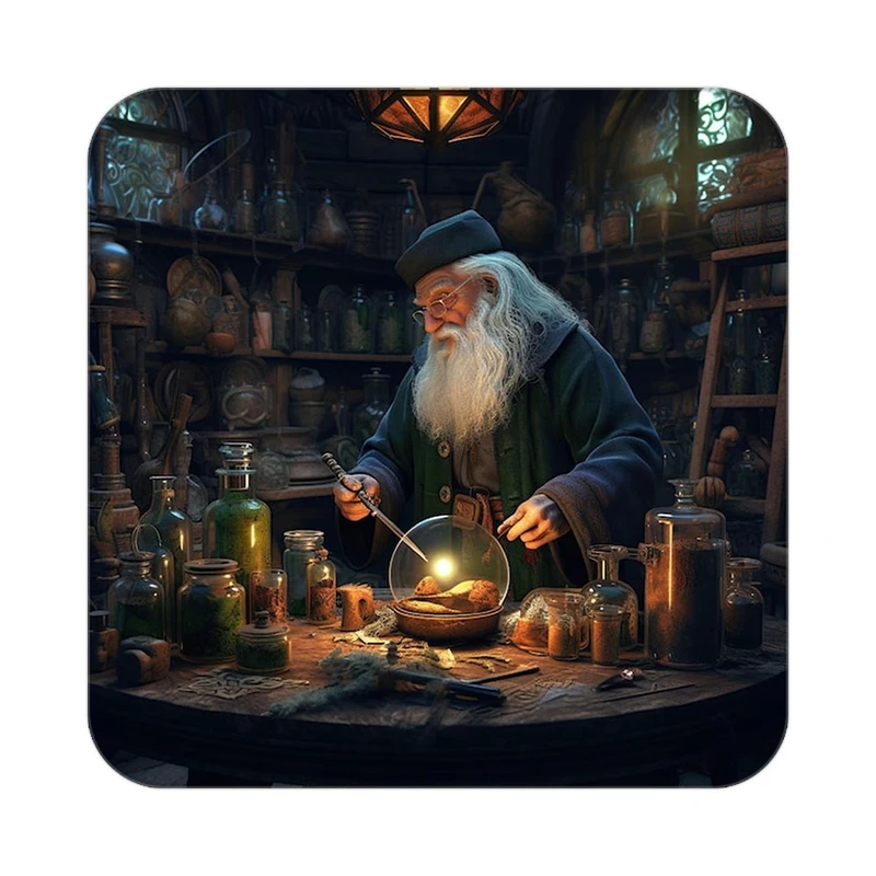 زیر لیوانی کاکتی طرح هری پاتر Harry Potter مدل mp43877