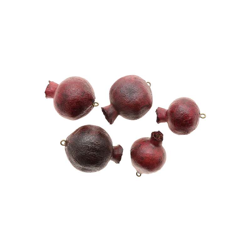 میوه تزئینی دلنار گالری مدل انار آویز خشک بسته 5 عددی میوه تزئینی دلنار گالری مدل انار آویز خشک بسته 5 عددی