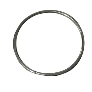حلقه گرد چرم دوزی مدل Rnd-STL3cm بسته 100 عددی